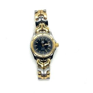 Tag heuer women’s 18k gold two time watch